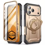 Supcase Ub Grip Pro Mag Back Cover Σιλικόνης / Tempered Glass / Πλαστικό Χρυσό (iPhone 17 Pro)