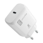 Cellular Line Φορτιστής Χωρίς Καλώδιο με Θύρα USB-C 25W Power Delivery Λευκός (ACHSMUSBCPD25WW)