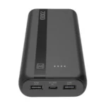 Cellular Line ESSENCE Power Bank 20000mAh με 2 Θύρες USB-A και Θύρα USB-C Μαύρο