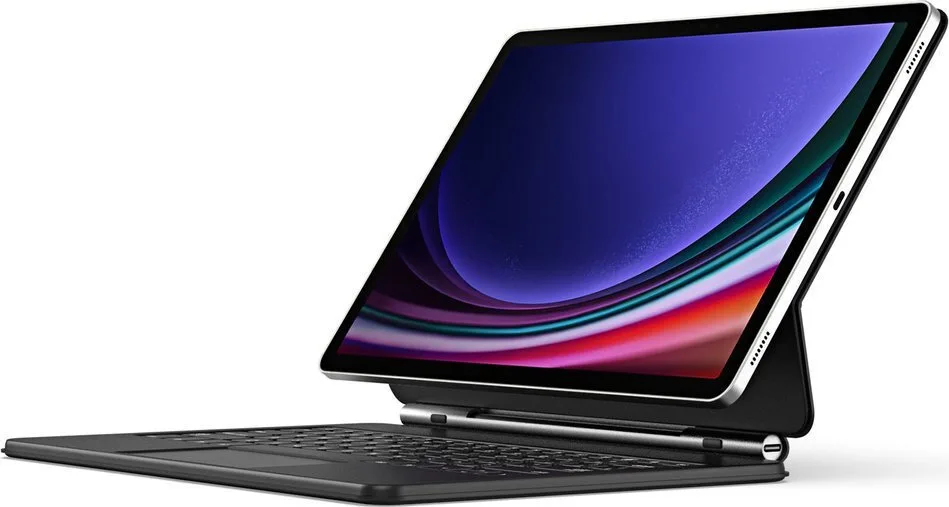 20250922132643_ffcf023c Dux Ducis Flip Cover Δερμάτινη Ανθεκτική με Πληκτρολόγιο Μαύρη (Samsung Galaxy Tab S9+, S8+, S7+) - Image 1