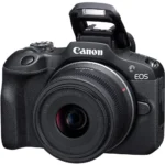 Canon EOS R100 Mirrorless Φωτογραφική Μηχανή Kit (RF-S 18-45mm f/4.5-6.3 IS STM + RF-S 55-210mm f/5-7.1 IS STM) Μαύρη