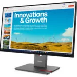 Lenovo ThinkVision P24QD-40 IPS Monitor 23.8" QHD 2560x1440 με Χρόνο Απόκρισης 4ms GTG