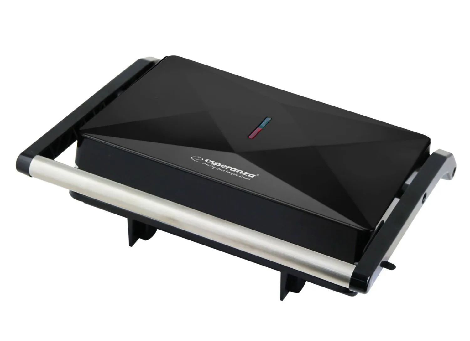 20250923110502_5a28fd0a Esperanza Τοστιέρα Γκριλιέρα 850W Μαύρη EKG013 - Image 1