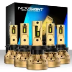 NovSight Λάμπες Αυτοκινήτου & Μοτοσυκλέτας H7 LED 3000K Θερμό Λευκό 12-24V 120W 2τμχ A500-N37Y-H7