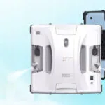 Hobot S7 Pro Καθαριστής Τζαμιών Ρομπότ Μπαταρίας Λευκός