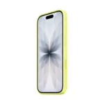 Apple Silicone Case with MagSafe Back Cover Σιλικόνης Neon Yellow (iPhone 17) MGEV4ZM/A
