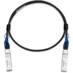 Ubiquiti Καλώδιο Οπτικής Ίνας SFP+ 0.5m Μαύρο 1τμχ UACC-DAC-SFP28-0.5M
