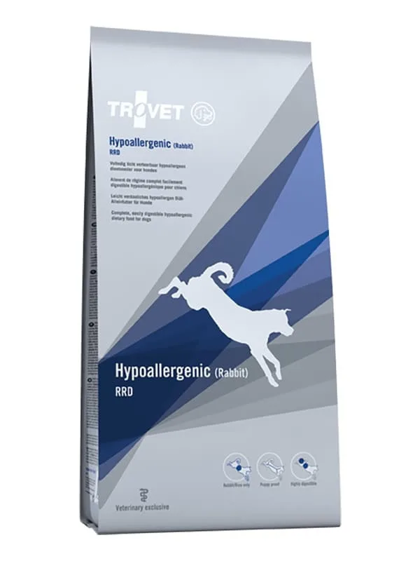 Trovet 10kg Ξηρά Τροφή για Ενήλικους Σκύλους με Κουνέλι και Λαγό - Image 1