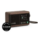 Pure Classic Mini Ραδιοφωνάκι DAB+ με Bluetooth Καφέ