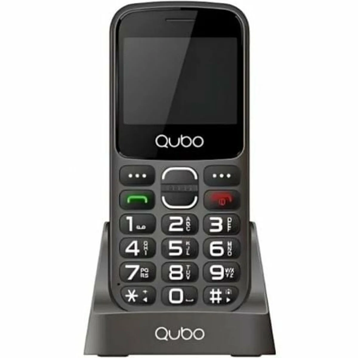 20250929134806_1acfb80e Qubo X-230BKC Dual SIM Κινητό με Μεγάλα Κουμπιά Μαύρο - Image 1