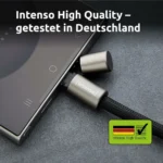 Intenso 2in1 Cell Phone Lanyard Black