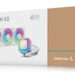Deepcool LE360 WH (v2) Υδρόψυξη Επεξεργαστή Τριπλού Ανεμιστήρα 120mm για Socket 1700/1200/115x με Λευκό Φωτισμό Λευκή