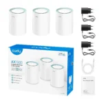 Cudy M1500 v1 WiFi Mesh Network Access Point Wi‑Fi 6 Dual Band (2.4 & 5GHz) σε Τριπλό Kit