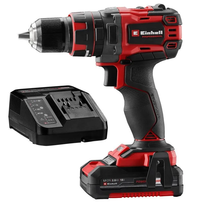 20251001092402_798e9cde Einhell TP-CD 18/60 Li- i BL Κρουστικό Δραπανοκατσάβιδο Μπαταρίας Brushless 18V 1x2Ah 4514211 - Image 1