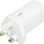 iBox Φορτιστής Χωρίς Καλώδιο GaN με Θύρα USB-A και 2 Θύρες USB-C 65W Λευκός (C-65 UK)