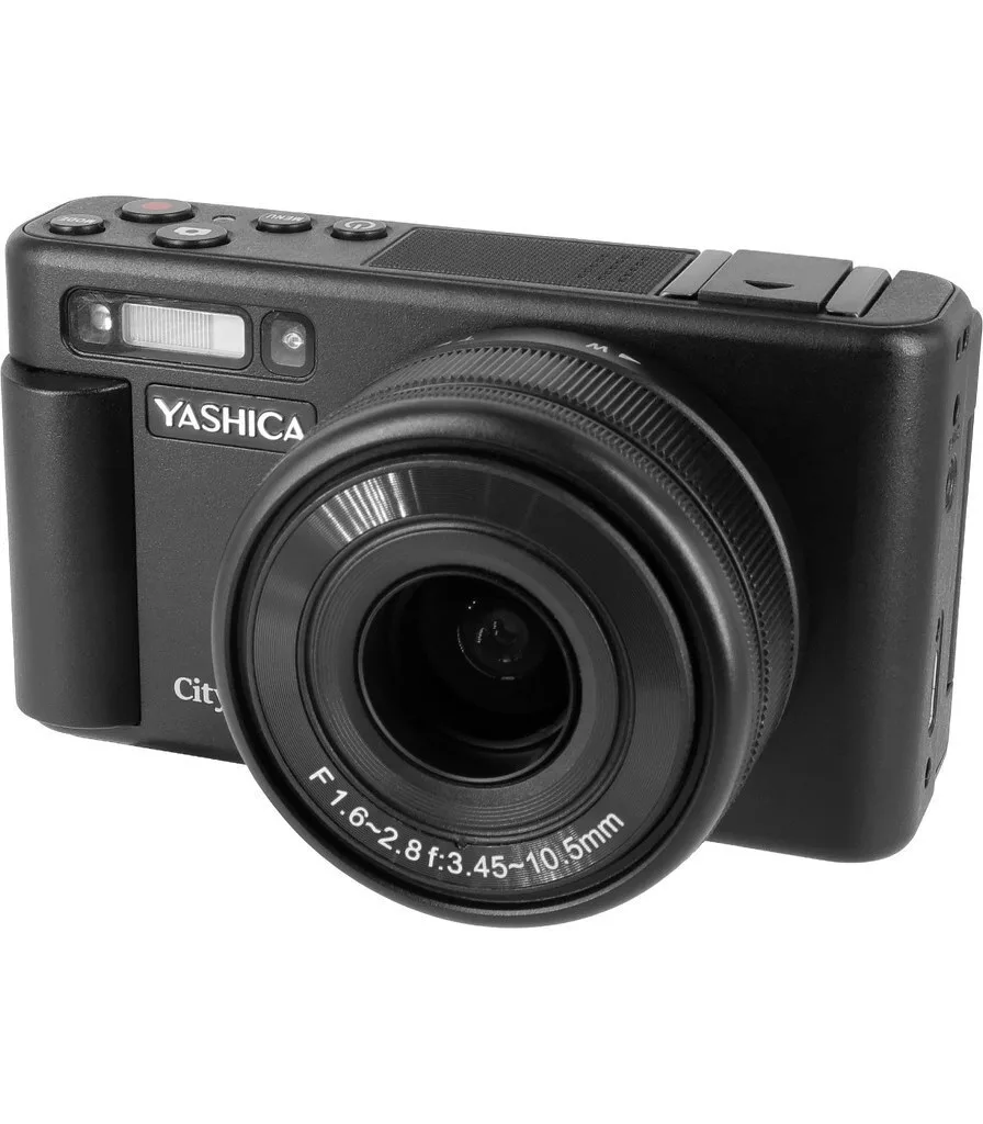 20251001155348_5ba5ce10 Yashica City 100 Compact Φωτογραφική Μηχανή 64MP Οπτικού Ζουμ 3x Μαύρη - Image 1