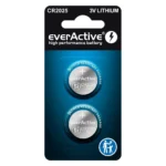 everActive Μπαταρίες Λιθίου Ρολογιών CR2025 2τμχ