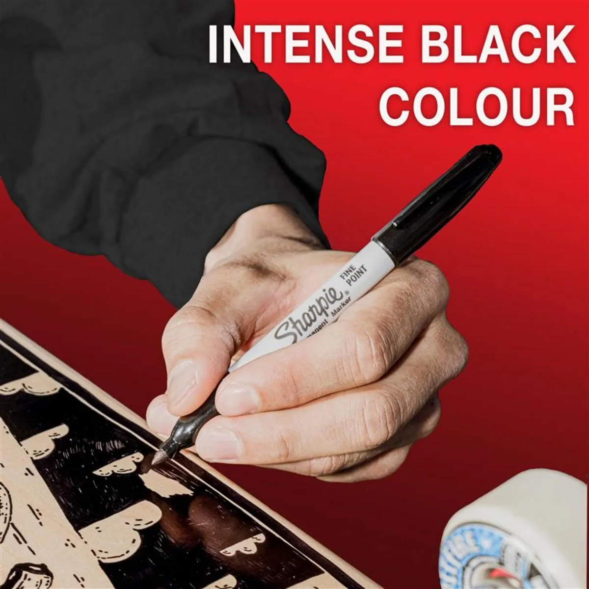 20251003114204_7c0f898c Sharpie Pen Μαρκαδόροι Πίνακα Black 0.9mm Σετ 2τμχ 1985860 - Image 1