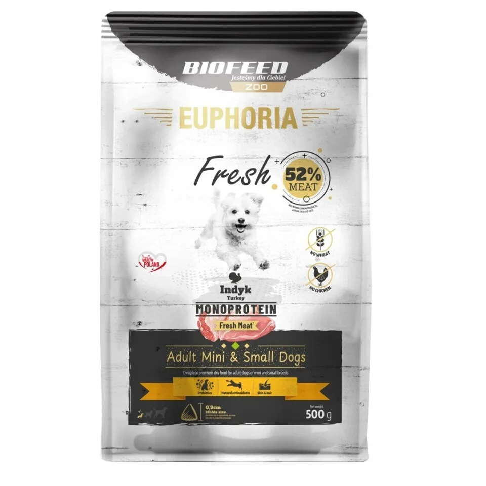 20251003163525_biofeed_euphoria_0_5kg_xira_trofi_gia_enilikous_skylous_me_kreas_kai_galopoula Biofeed Euphoria 0.5kg Ξηρά Τροφή για Ενήλικους Σκύλους με Κρέας και Γαλοπούλα - Image 1