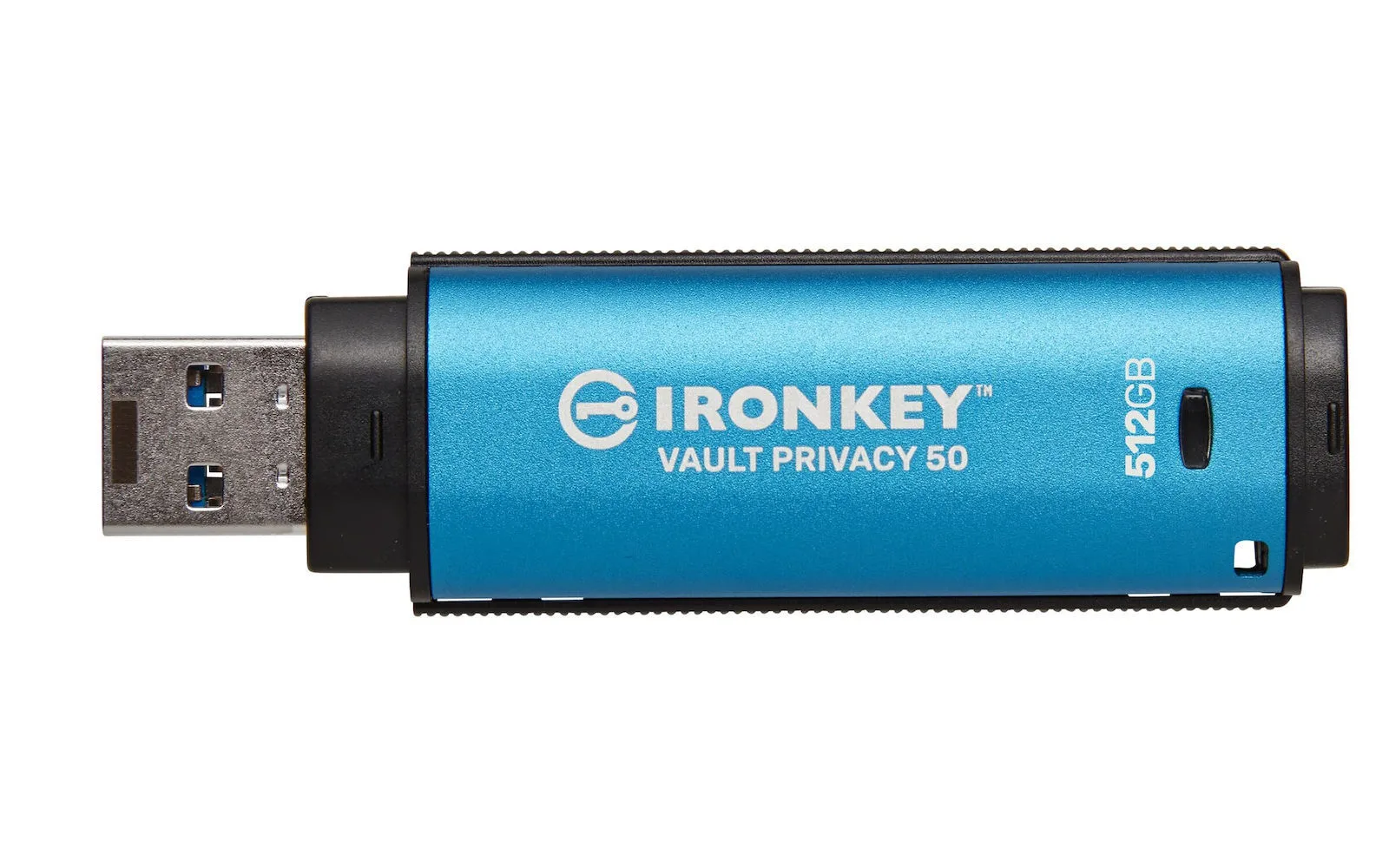 20251003171556_60840492 Kingston IronKey Vault Privacy 50 512GB USB 3.2 Stick Μπλε - Image 1