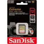 Sandisk Extreme SDXC 512GB Class 10 U3 V30 UHS-I