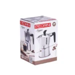 Pedrini 9083-3 Μπρίκι Espresso 3cups Ασημί