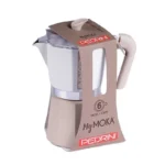 Pedrini 02CF169 Μπρίκι Espresso 6cups Ασημί