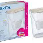 Brita Style Essential Κανάτα Σερβιρίσματος Πλαστική Sand με Φίλτρο 2400ml