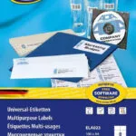 Avery 800 Αυτοκόλλητες Ετικέτες Α4 Ορθογώνιες ELA023 105x74mm