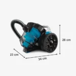Black & Decker ES9480070B Ηλεκτρική Σκούπα 700W με Κάδο 2lt Μαύρη