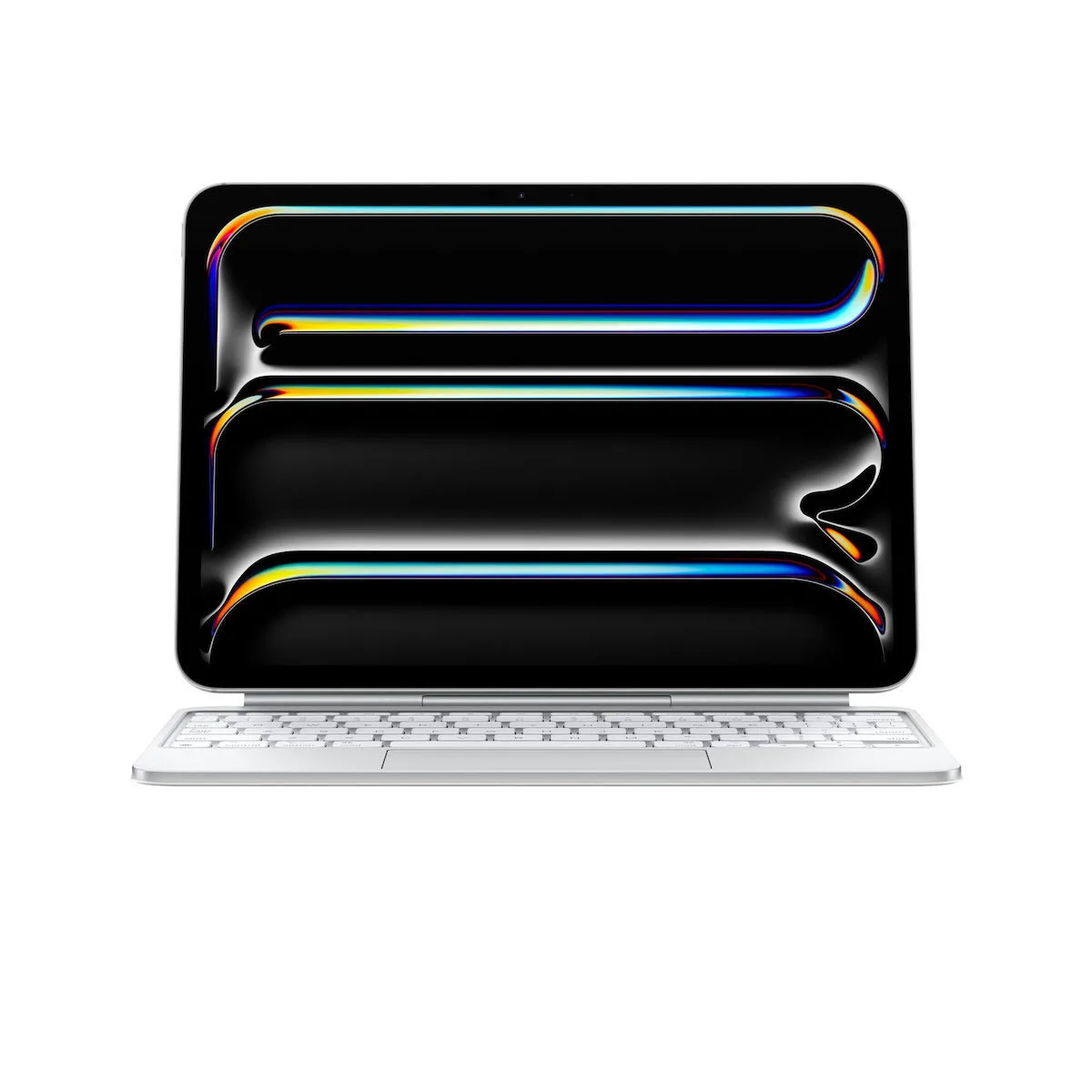 Apple Magic Keyboard Flip Cover Γερμανικά Λευκή (iPad Pro 2024 11") - Image 1