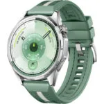 Huawei Watch GT 6 Stainless Steel 46mm Αδιάβροχο με Παλμογράφο (Green Woven)