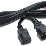 APC IEC C13 - IEC C14 Cable 2.5m Μαύρο AP9870