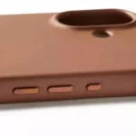 Back Cover Δερμάτινο 1mm Καφέ (iPhone 17)