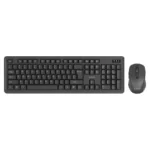 Savio KB-03 Ασύρματο Σετ Πληκτρολόγιο & Ποντίκι Αγγλικό US Γκρι