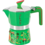 Pedrini 02CF157 Μπρίκι Espresso Inox Πράσινο