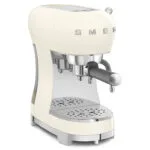 Smeg Μηχανή Espresso 1350W Πίεσης 15bar Cream ECF02CRUK
