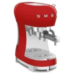 Smeg Μηχανή Espresso 1350W Πίεσης 15bar Κόκκινη ECF02RDEU