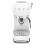 Smeg Μηχανή Espresso 1350W Πίεσης 15bar Λευκή ECF02WHEU