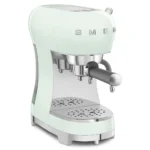 Smeg Μηχανή Espresso 1350W Πίεσης 15bar Pastel Green ECF02PGEU