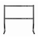 Gembird TVS-D90F-01 Επιτραπέζια Βάση Τηλεόρασης έως 90" και 60kg Ασημί