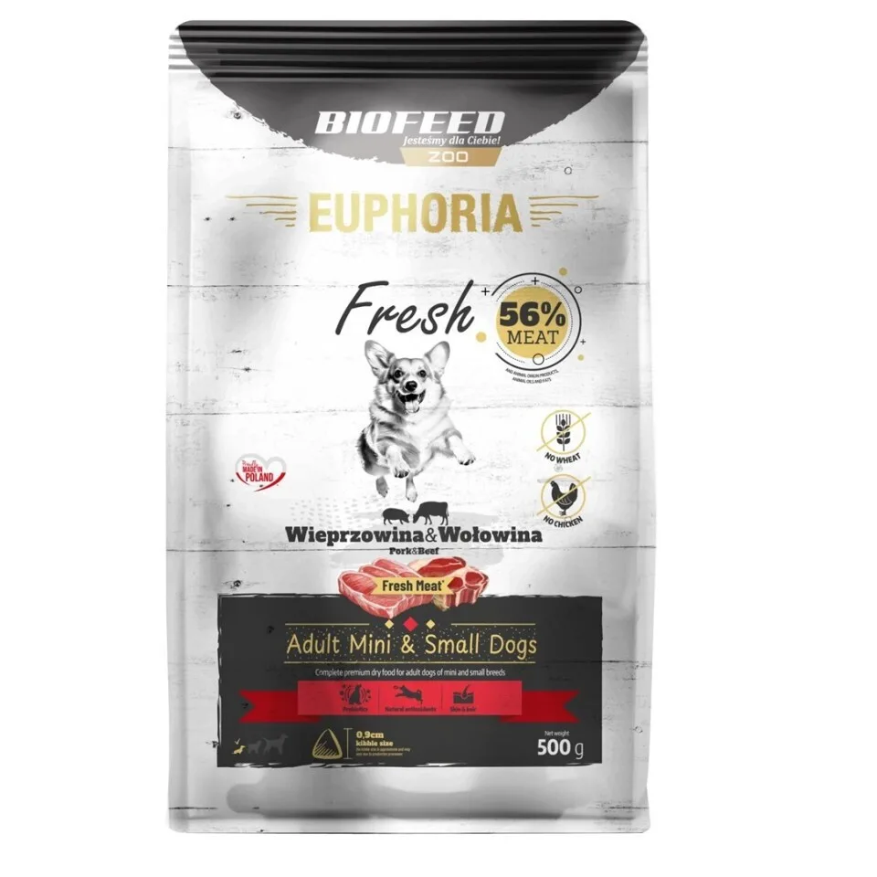 20251009121242_biofeed_euphoria_0_5kg_xira_trofi_gia_enilikous_skylous_me_kreas_choirino_kai_vodino Biofeed Euphoria 0.5kg Ξηρά Τροφή για Ενήλικους Σκύλους με Κρέας, Χοιρινό και Βοδινό - Image 1