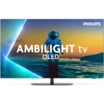 Philips Smart Τηλεόραση 48" 4K UHD OLED Ambilight HDR (2025) 48OLED820/12