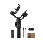 Zhiyun Smooth 5S AI Combo Gimbal Κινητού με Σταθεροποιητή 3 Αξόνων και 26 ώρες λειτουργίας Μαύρο