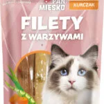 Cat Treat Chicken Fillets Vegetables Adult 100g
