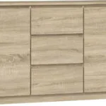 Μπουφές 2d3s Ξύλινος με Συρτάρια SONOMA 120x40x97cm