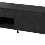 Έπιπλο Τηλεόρασης Μαύρο Μ195xΠ40xΥ47.5cm