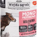 Wiejska Zagroda Υγρή Τροφή για Γάτες με Βοδινό 400gr