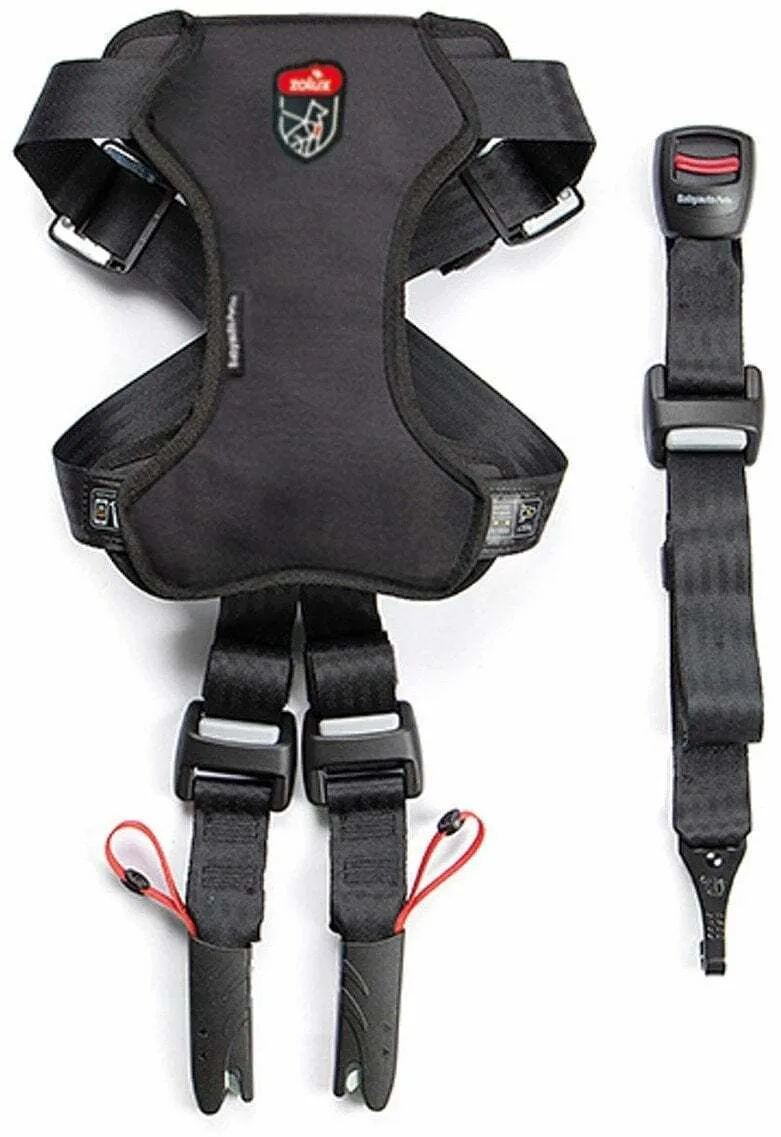 20251010110540_zolux_travel_safe_m_dog_harness_black Zolux Travel Safe M Dog Harness Black - Image 1