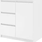 Malwa 1d3s White Chest Drawers